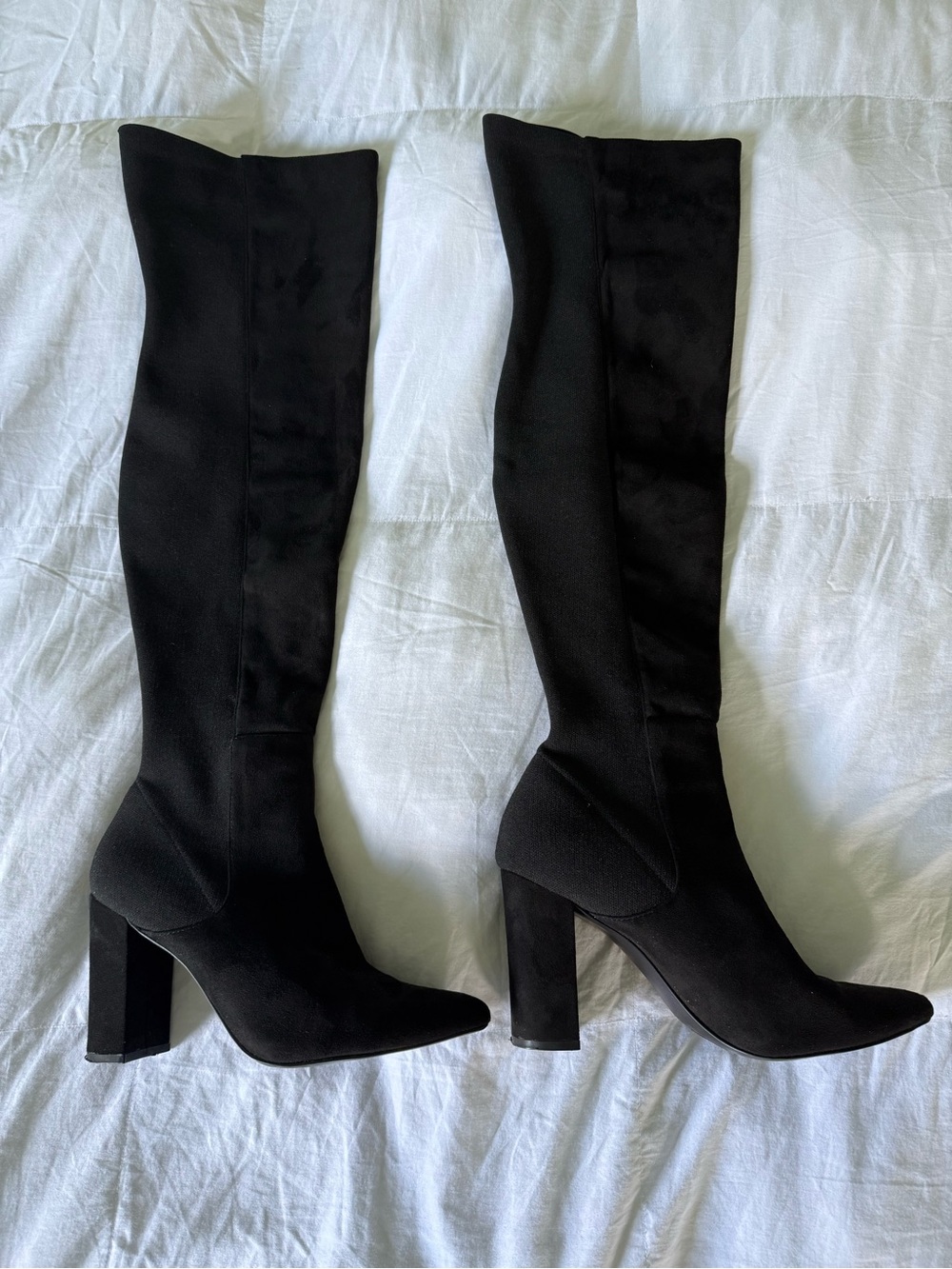 Steve Madden Everly Knee-High Block Heel Women's Boots Size 8.5